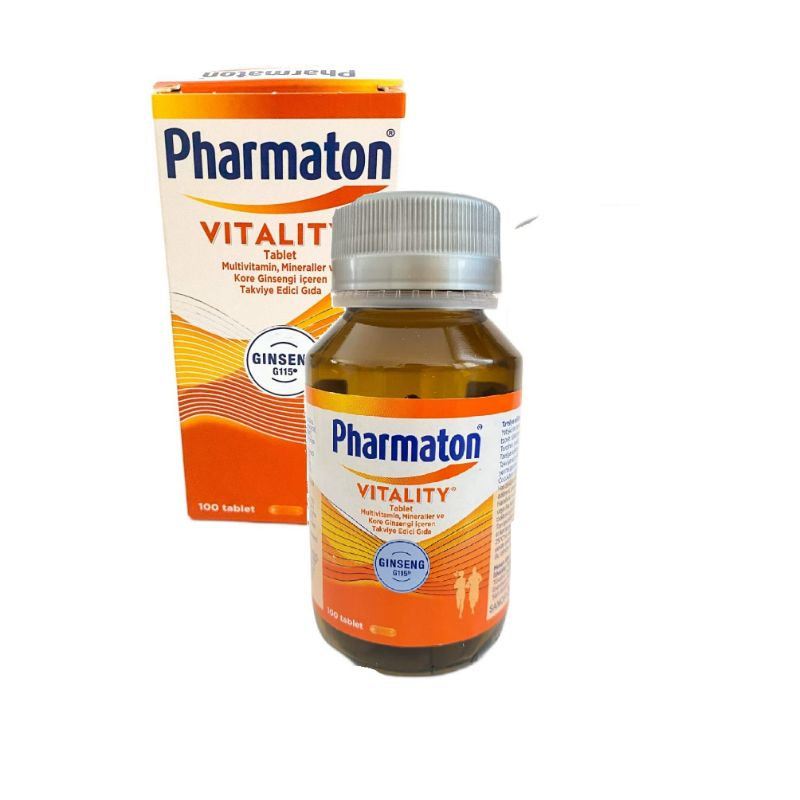 Pharmaton Vitality Tab 100'S/Bottle 100TAB | Brain & Memory Pharmaton Vitality Tab 100'S/Bottle 100TAB | Brain & Memory