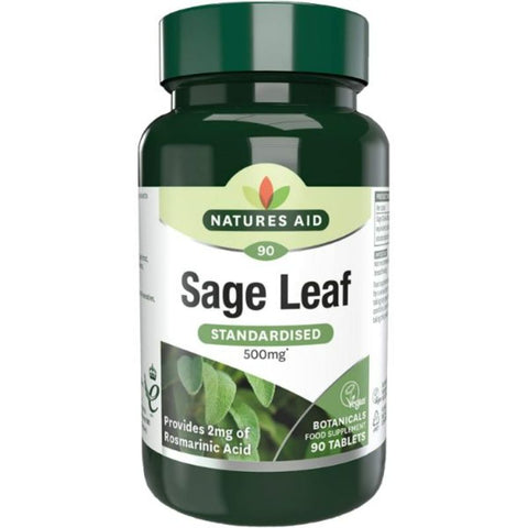 Naturals Aid Sage Leaf Tablet 500 Mg 90 Tab