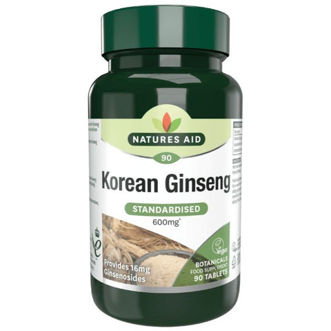 Buy Naturals Aid Korean Ginseng Tablet 90 Tab Online - Kulud Pharmacy