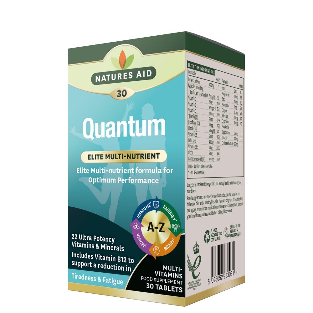 Natures Aid Quantum Multivitamin Tablet | Multivitamins Natures Aid Quantum Multivitamin Tablet | Multivitamins
