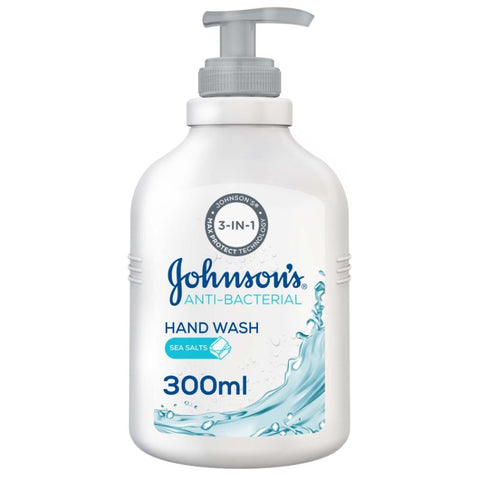 Johnson & Johnson Anti Bacterial Hand Wash Sea Salt 300ML