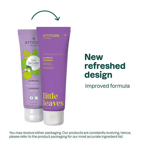 Attitude Little Leaves Conditioner, Vanilla And Pear 240Ml