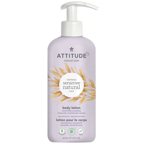 Attitude Sensitive Skin Natural Body Lotion, Chamomille 473Ml