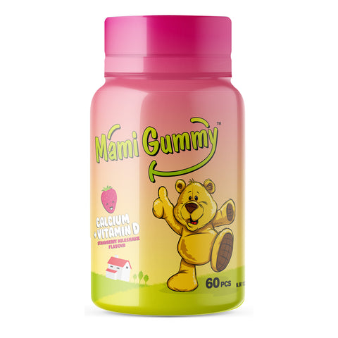 Mami Gummy Pectin Gummy Bears Calcium With Vitamin D 						 Gummy 60 PC