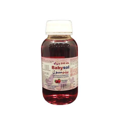 Babysol Ors Solution Strawberry Flavour 240Ml 240ML