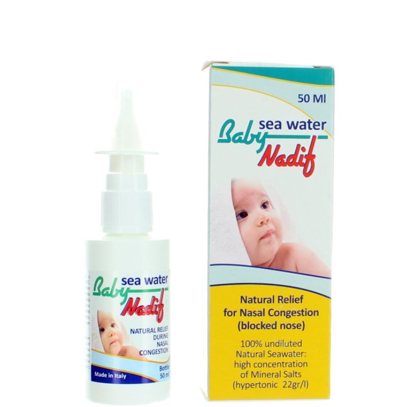 Sea water for baby sales nose