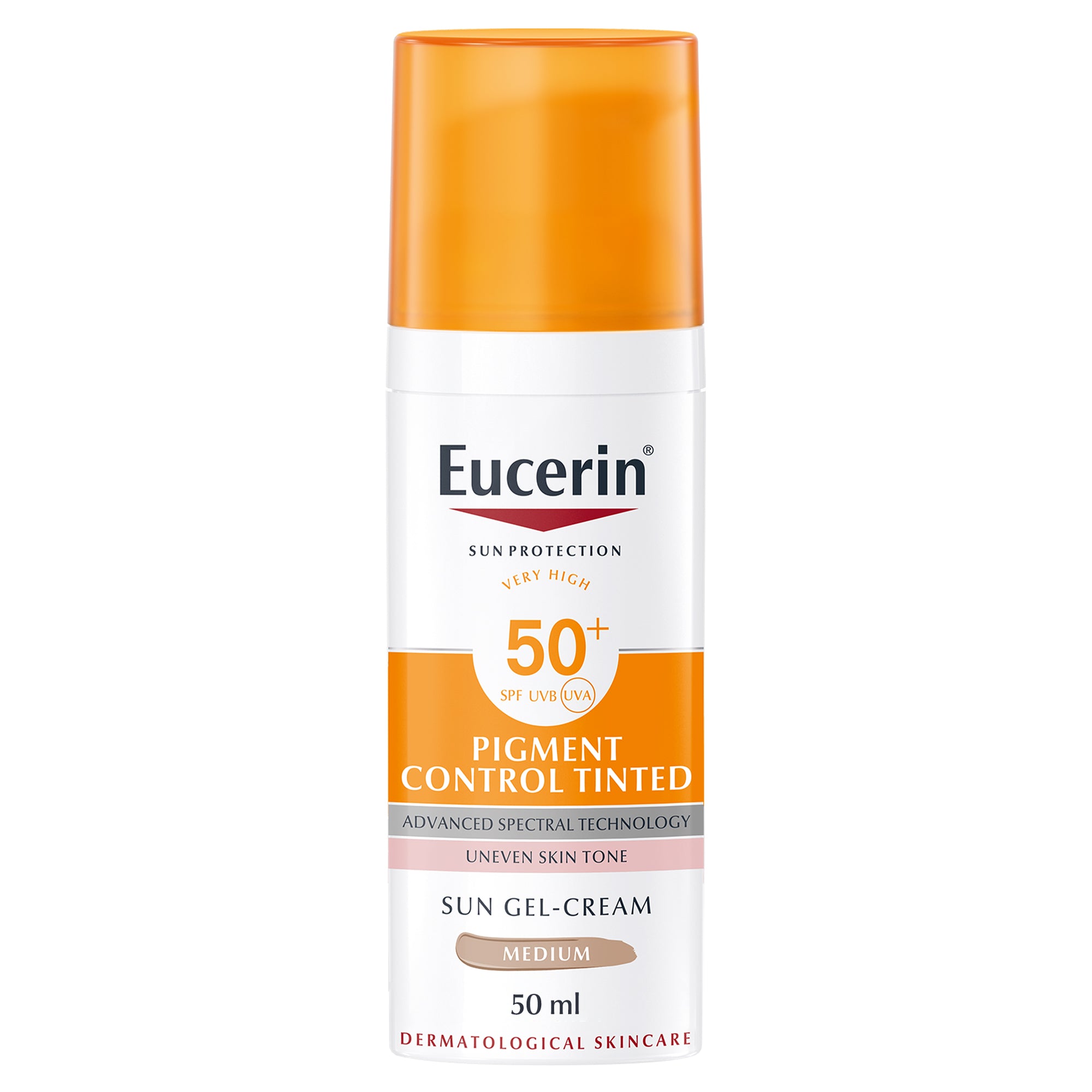Eucerin Sun Pigment Control Gel Cream Tinted Cc Medium Spf50+ | Tinted Sunscreens Eucerin Sun Pigment Control Gel Cream Tinted Cc Medium Spf50+ | Tinted Sunscreens