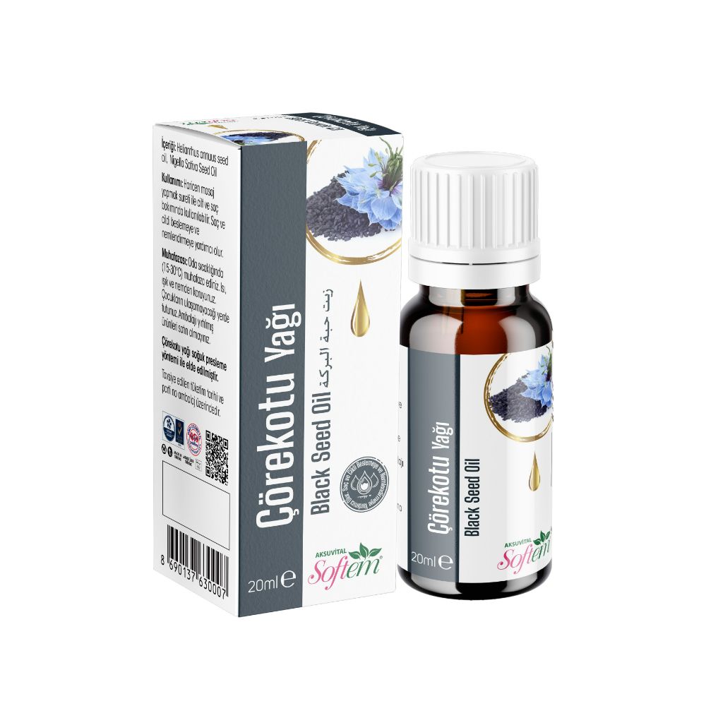 Softem Black Seed Oil 20ML | Hair Serums & Oils Softem Black Seed Oil 20ML | Hair Serums & Oils
