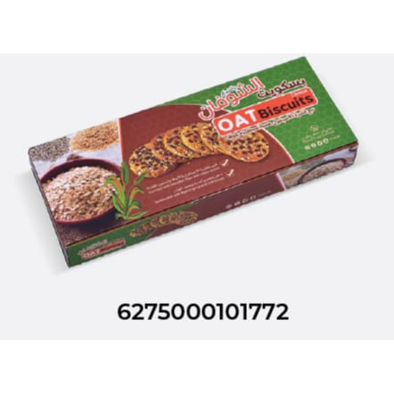 Mujeza Biscuits Oat & Ispaghul With Chocolate & Honey 180g