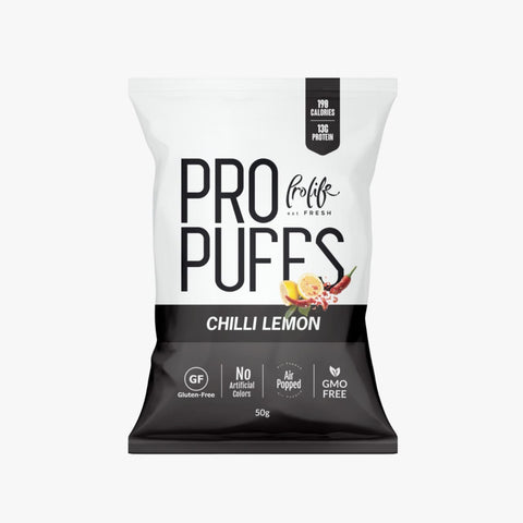 Prolife protein Puffs Chilli Lemon 50Gm