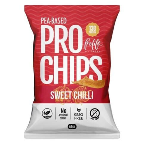 Prolife Pro Chips Sweet Chilli 60g | Protein Chips Prolife Pro Chips Sweet Chilli 60g | Protein Chips