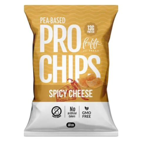 Prolife Pro Chips Spicy Cheese 60g