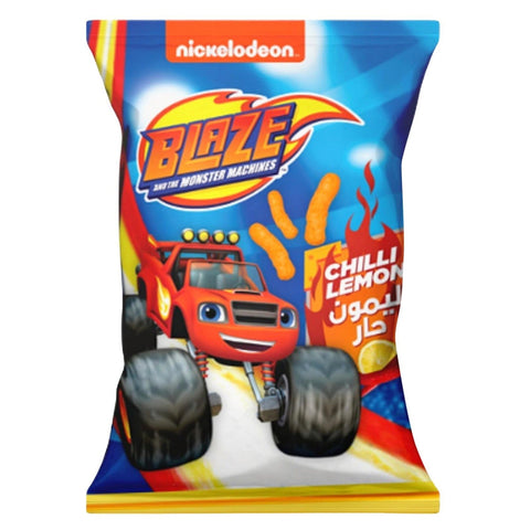 Nickelodeon Blaze Chilli Lemon Puffs 16Gm