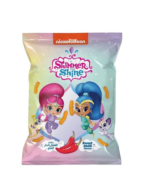 Nickelodeon Shimmer And Shine Sweet Chilli Puffs 16Gm