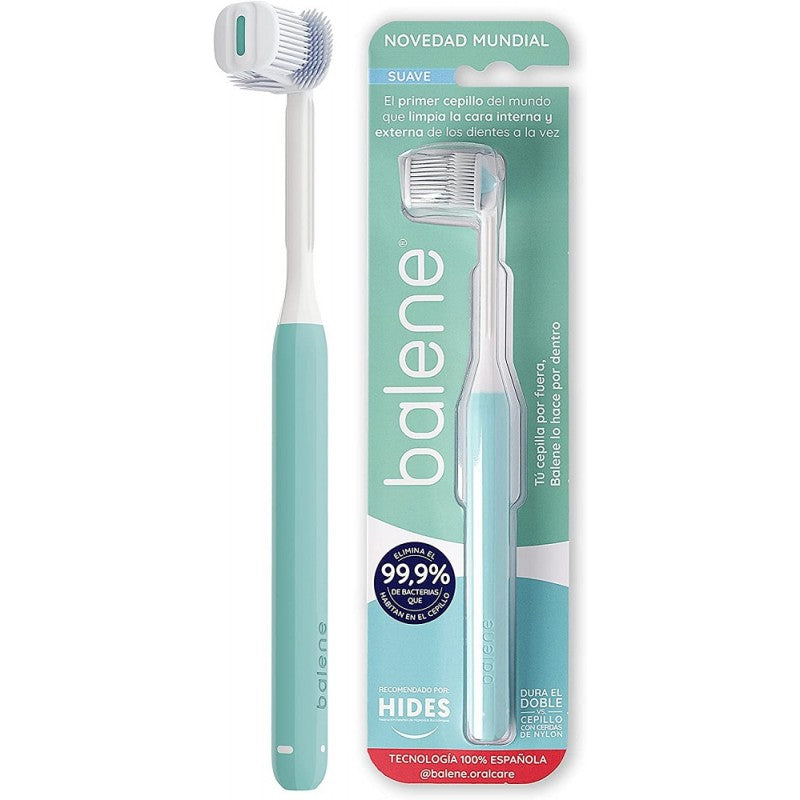 Balene Medium Aquamarine 1 | Toothbrushes Balene Medium Aquamarine 1 | Toothbrushes