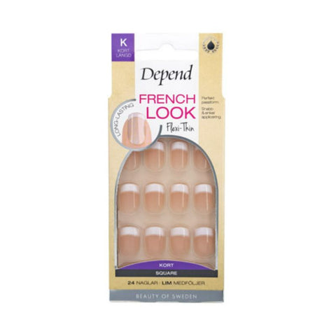 Buy Depend Nail French Look Beige Kort Sq Online - Kulud Pharmacy