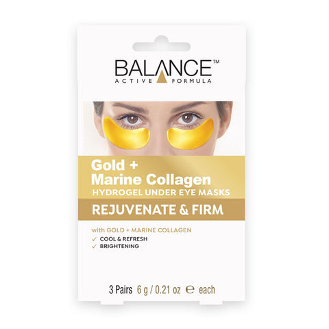 Potter & Moore Gold Collagen Under Eye Masks 3 X 6G 3PC
