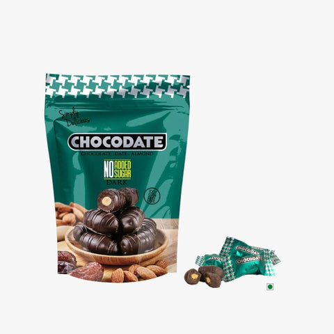 Chocodate Dark No Added Sugar 90G