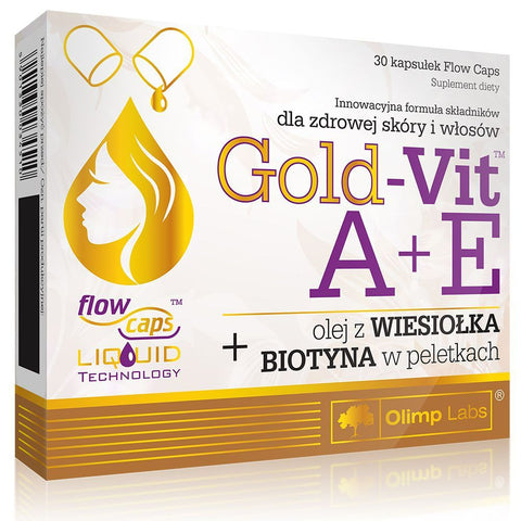 Buy Olimp Gold Vitamin A+E With E.P.O & Biotin 30 CAPS Online - Kulud Pharmacy