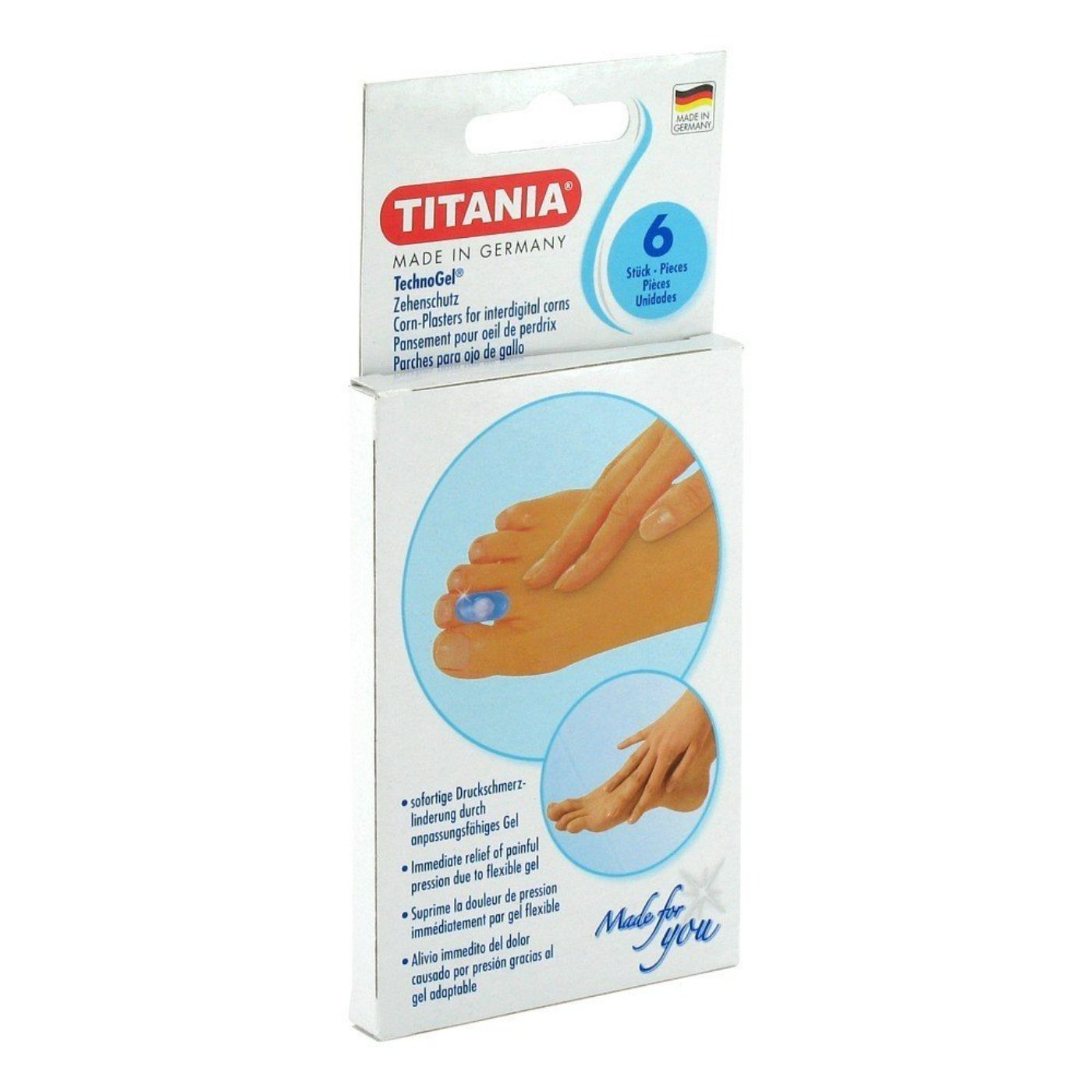 Technogel Corn Protector 6 Pcs 6PC | Plasters Technogel Corn Protector 6 Pcs 6PC | Plasters