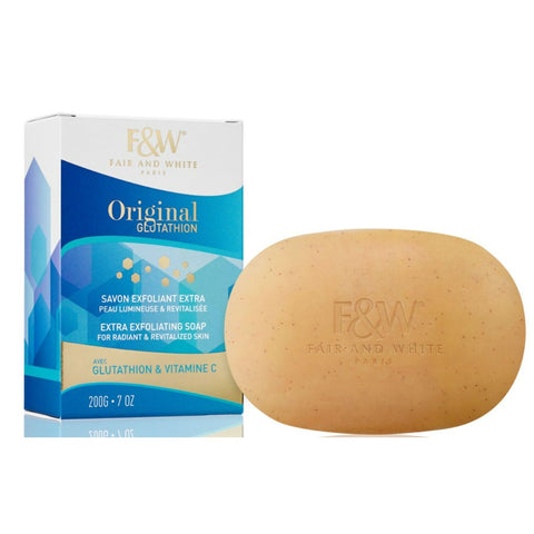 Fair & White Original Glutathion Extra Exfoliating Soap 200G 200GM | Kulud Pharmacy Fair & White Original Glutathion Extra Exfoliating Soap 200G 200GM | Kulud Pharmacy