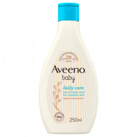 Buy Aveeno Baby Daily Care Hair&Body Wash 250Ml 250ML Online - Kulud Pharmacy