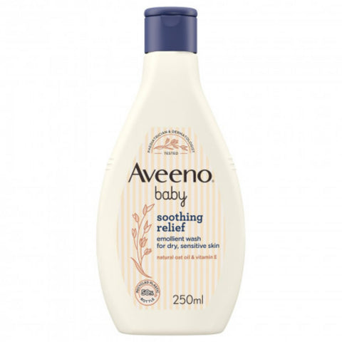 Buy Aveeno Baby Soothing Relief Wash 250Ml 250ML Online - Kulud Pharmacy