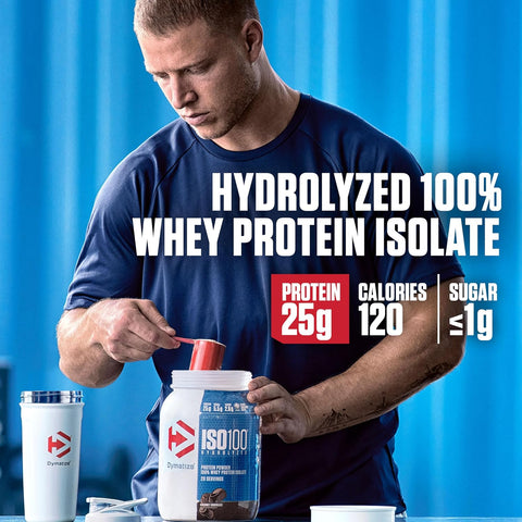 Dymatize Iso100 Whey Protein Powder Isolate 5 Lbs Vanilla 5LB