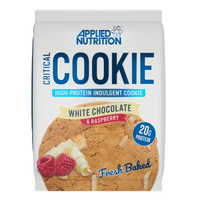 Applied Nutrition Critical Cookie White Chocolate & Raspberry | Protein Snacks Applied Nutrition Critical Cookie White Chocolate & Raspberry | Protein Snacks