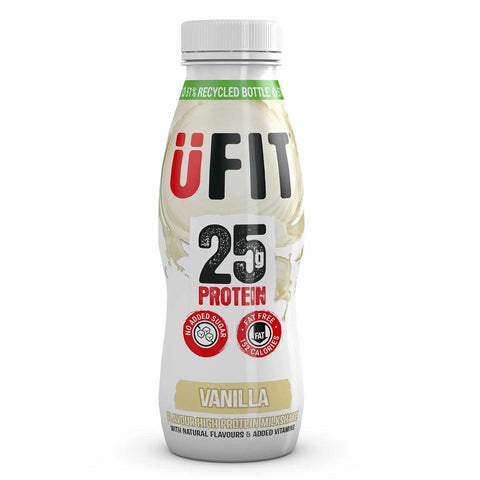 Ufit High Protein 25G Shake Vanilla 330Ml