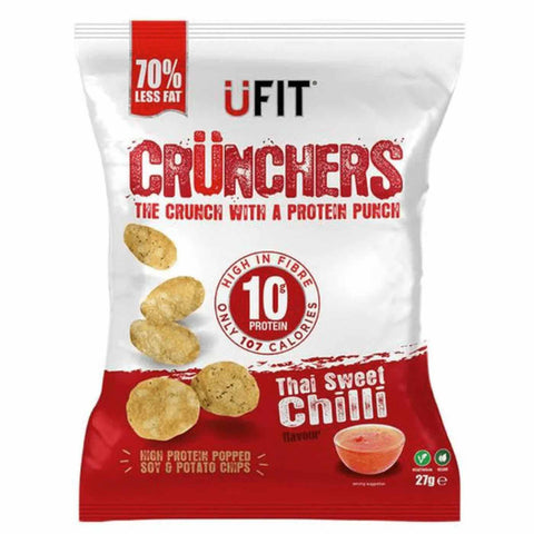 Ufit Crunchers Thai Sweet Chilli 35G