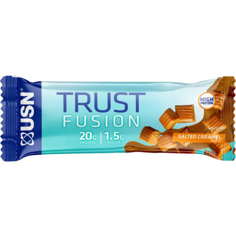 Usn - Trust Fusion Bars - Salted Caramel - 55G 75 G