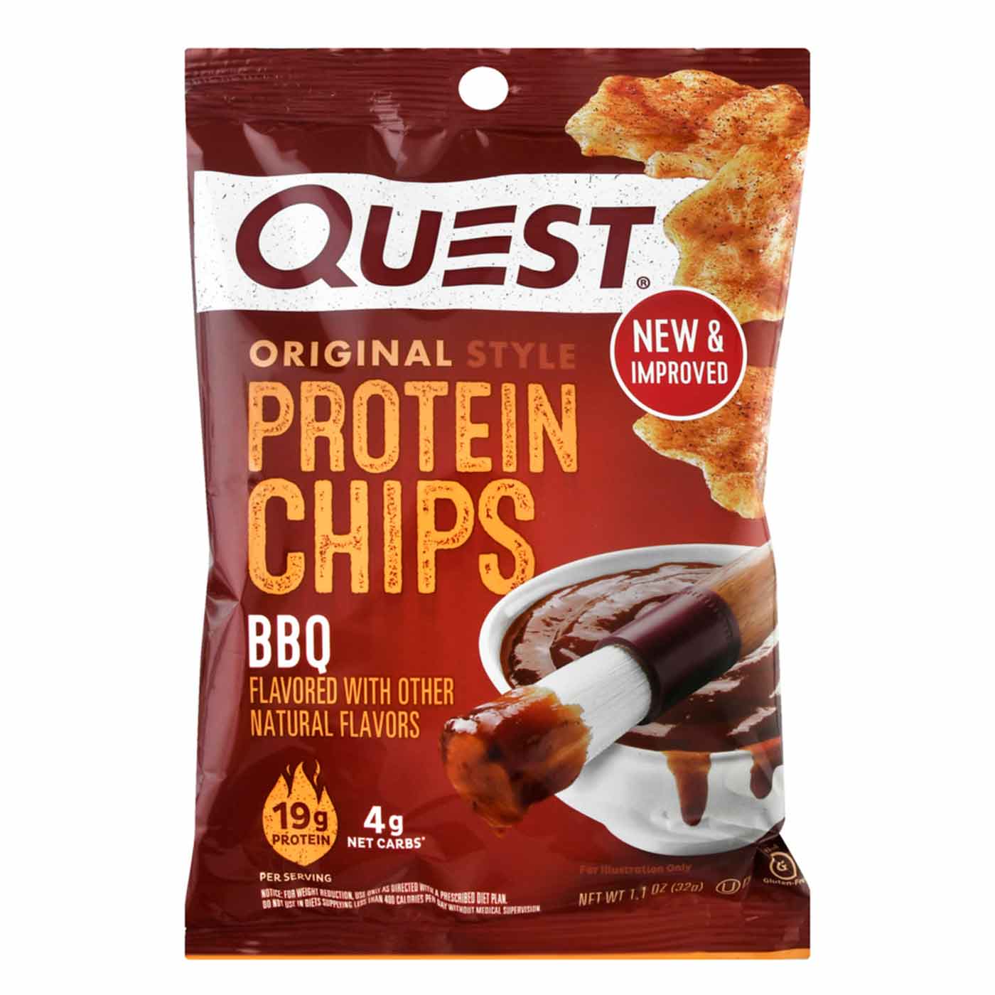 Quest Protein Chips Bbq 32G | Chips Quest Protein Chips Bbq 32G | Chips