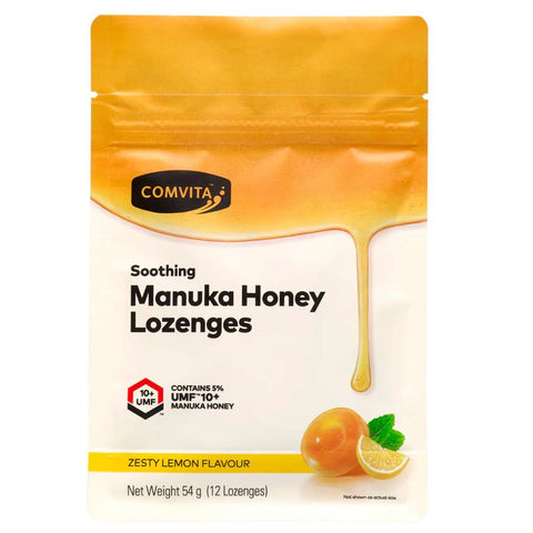 Buy Comvita Manuka Honey Lozenges - Lemon And Honey 12PC Online - Kulud Pharmacy