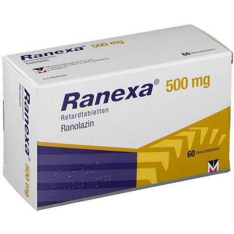 Buy Ranexa 500Mg 60TAB Online - Kulud Pharmacy