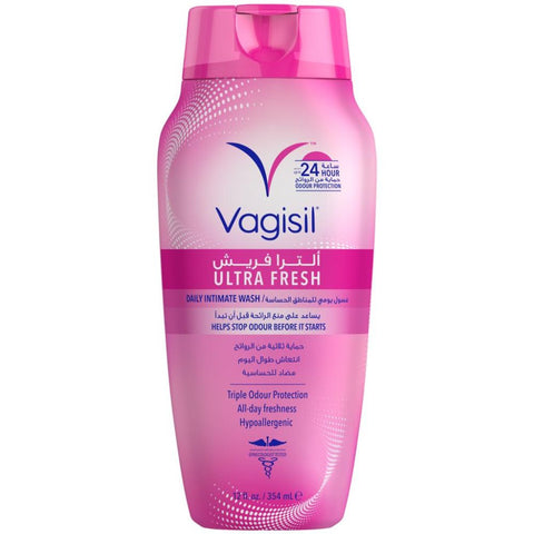 Buy Vagisil Intimate Wash Ultra Fresh 354ML Online - Kulud Pharmacy