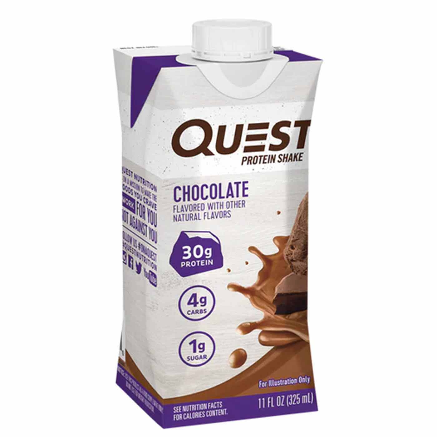 Quest Protein Shake Rtd Chocolate | Protein Shakes Quest Protein Shake Rtd Chocolate | Protein Shakes