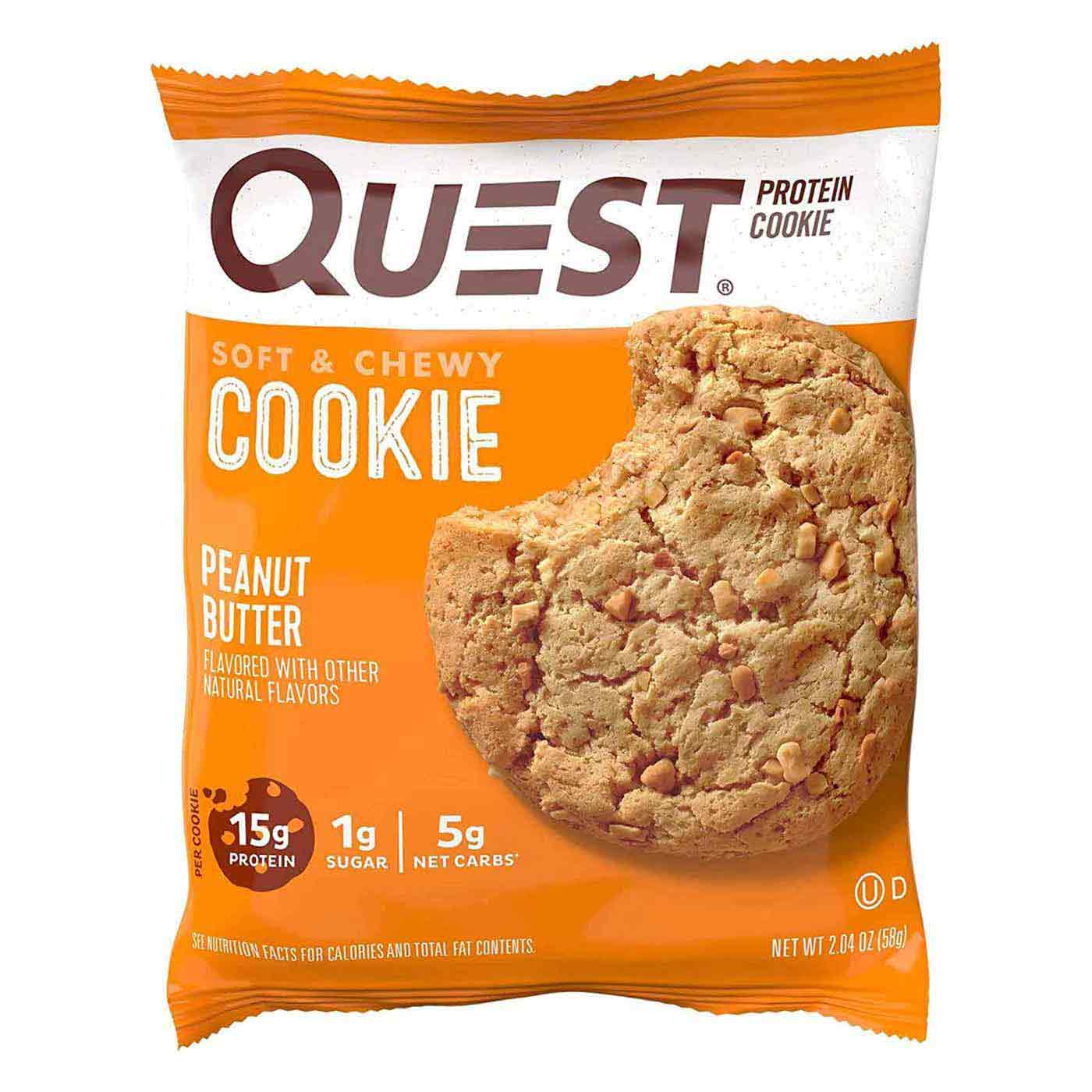 Quest Protein Cookie Peanut Butter 59GM | Protein Snacks Quest Protein Cookie Peanut Butter 59GM | Protein Snacks