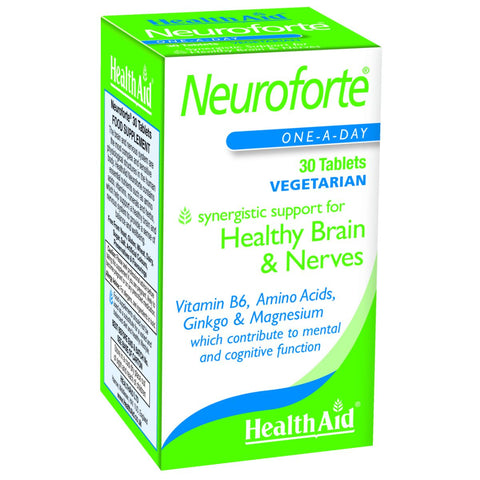 Buy Health Aid Neuro Forte Tabs 30S 30TAB Online - Kulud Pharmacy