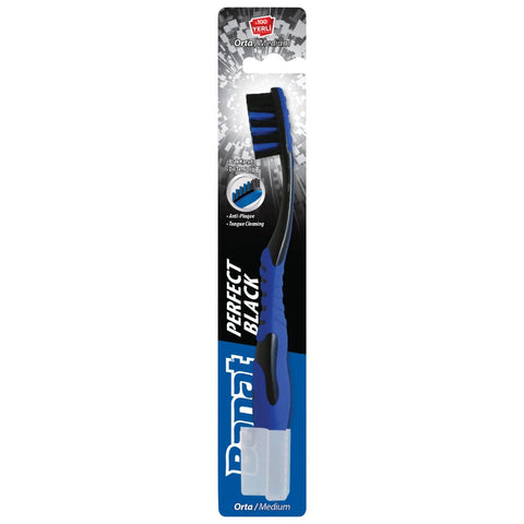 Buy Banat Perfect Black Toothbrush Medium 1PC Online - Kulud Pharmacy