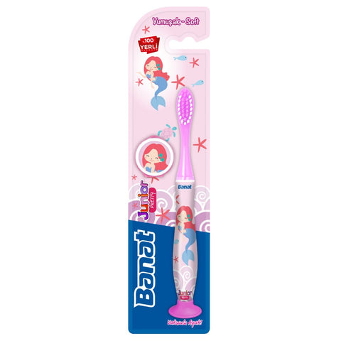 Buy Banat Pretty Kids Toothbrush Soft 1PC Online - Kulud Pharmacy