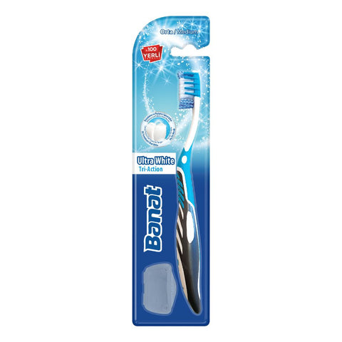 Buy Banat Ultra White Toothbrush Medium 1PC Online - Kulud Pharmacy