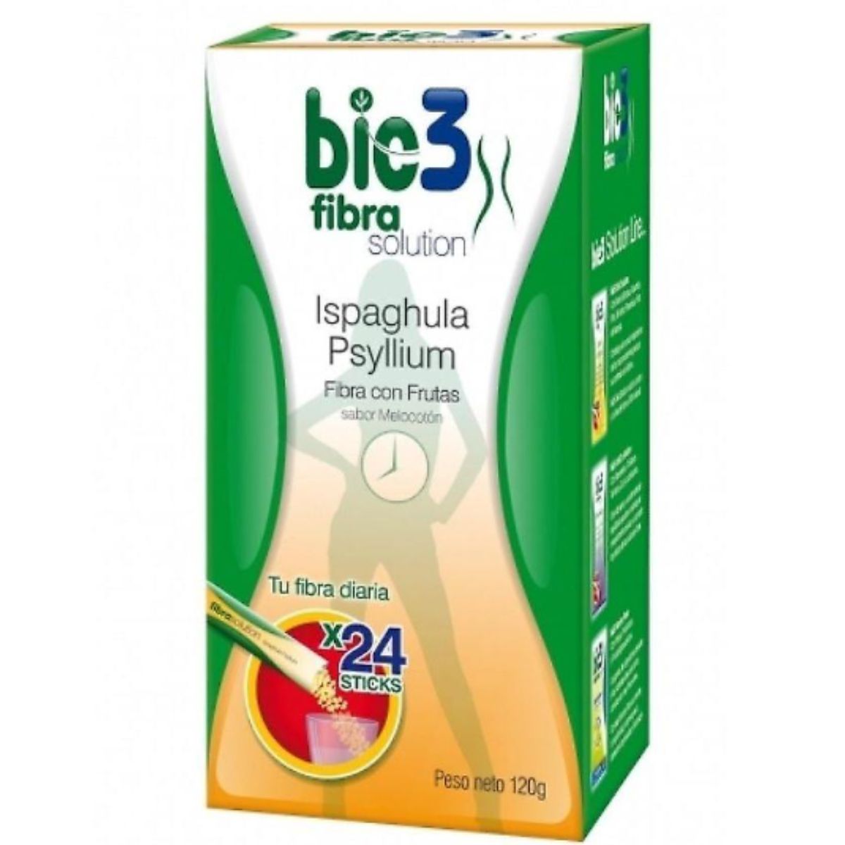 Bio3 Fiber Solution Peach Flavour 24 Sticks 5G 10TAB | Digestive Support Bio3 Fiber Solution Peach Flavour 24 Sticks 5G 10TAB | Digestive Support
