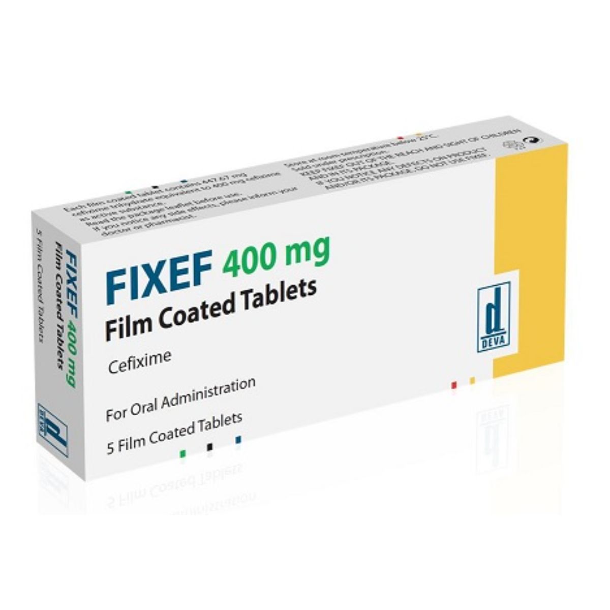 Fixef 400Mg 5 Tablets 5TAB | Kulud Pharmacy