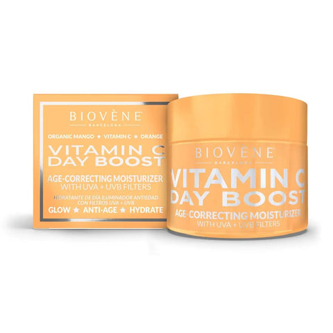 Buy Biovene Vitamin C Day Boost Age Correcting Moisturizer W/ Uva + Uvb Filters 50ML Online - Kulud Pharmacy