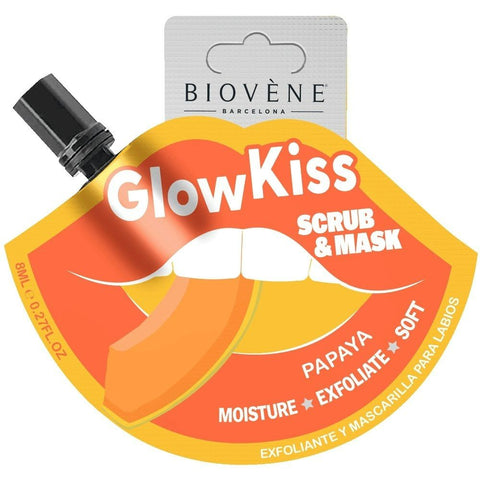 Biovene Glow Kiss Papaya Lip Scrub & Mask 8ML
