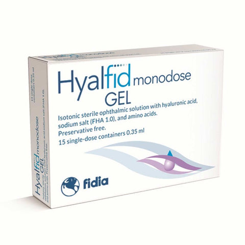 Buy Hyalfid Monodose Ophthalmic Solution 0.35Ml 15PC Online - Kulud Pharmacy