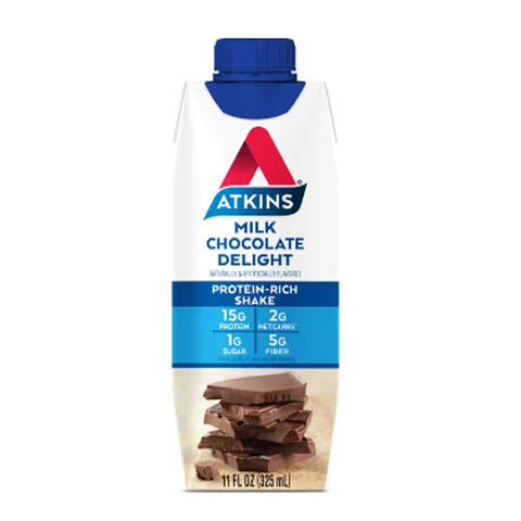 Atkins Milk Choc Delight Shake325Ml