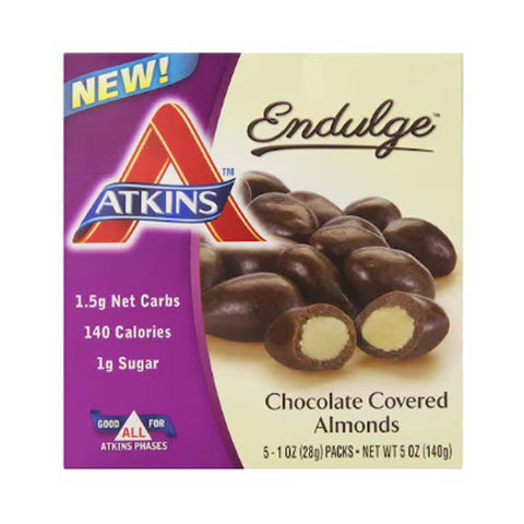 Atkins Choco Covered Almonds 5X28Gm