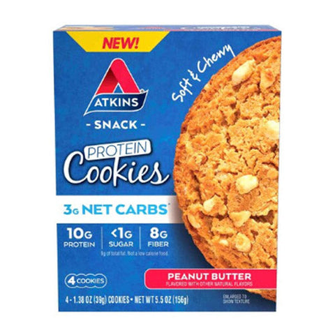 Atkins Prtin Cokies Penut Buter156G